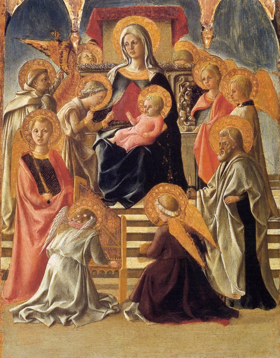 Madonna col Bambino in trono e santi - Museo della Collegiata, Empoli